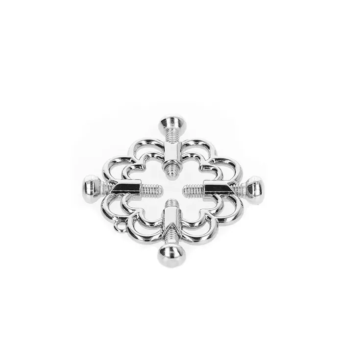 Зажимы для сосков KINK Metal Flower Photo 3