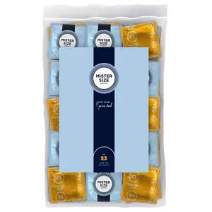 MISTER SIZE Prezervatīvs Izmērs M 53 mm (100 vienības) - Modelis 04159440000