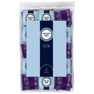 MISTER SIZE XXXL prezervatīvi 69mm - 100 vienības, modelis 04159870000