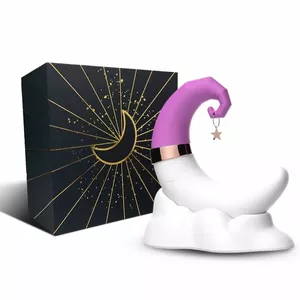 Vibrējošs klitora un G-spot masieris ARMONY Sweetmoon Licking Vibrating Clit & G-Spot — rozā
