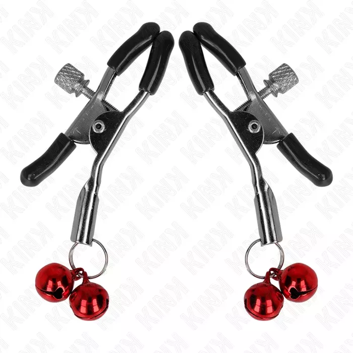 Зажим для сосков KINK DOUBLE BELL - 6 см Photo 2