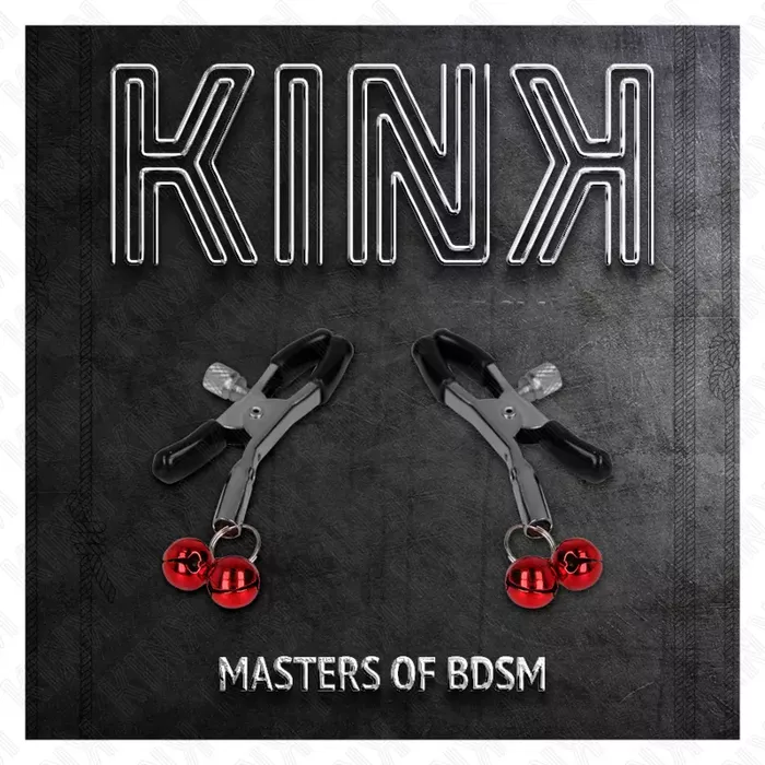 Зажим для сосков KINK DOUBLE BELL - 6 см Photo 5
