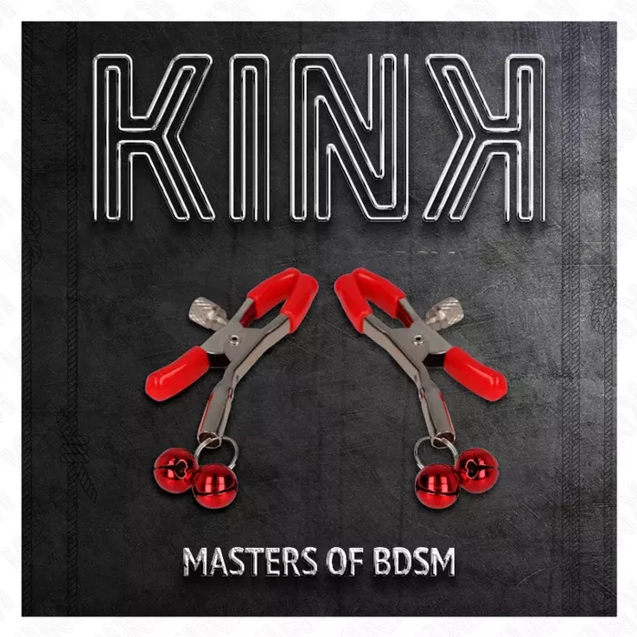 Зажим для сосков KINK Red Double Bell 6 см Photo 5