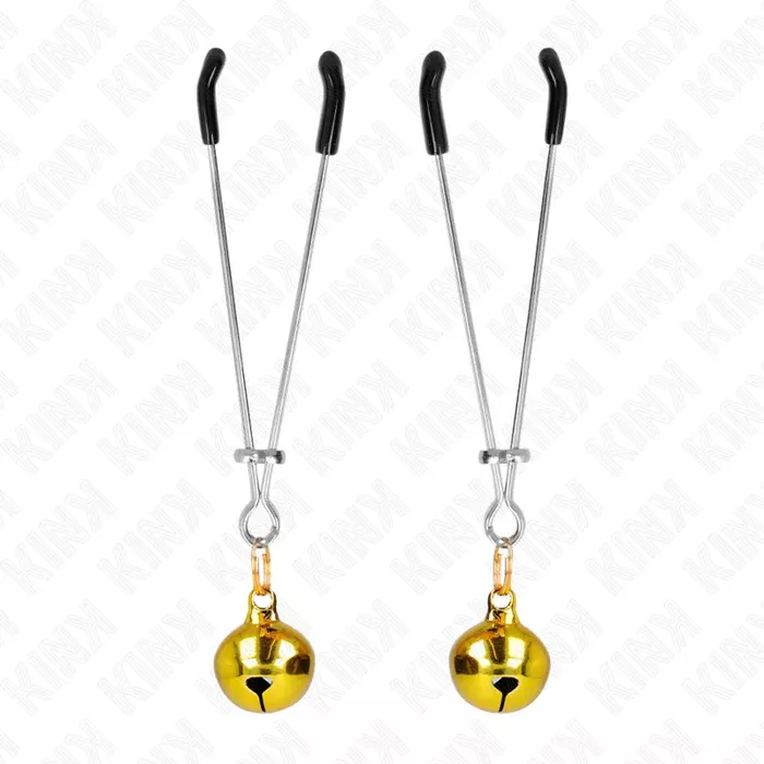 Krūšu galviņu skavas KINK THIN BELL 7 cm Photo 2