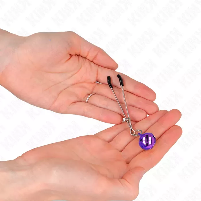 Зажимы для сосков KINK Thin Bell 7 см Photo 3