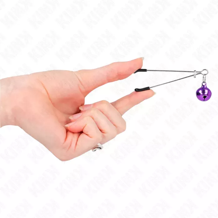 Зажимы для сосков KINK Thin Bell 7 см Photo 4