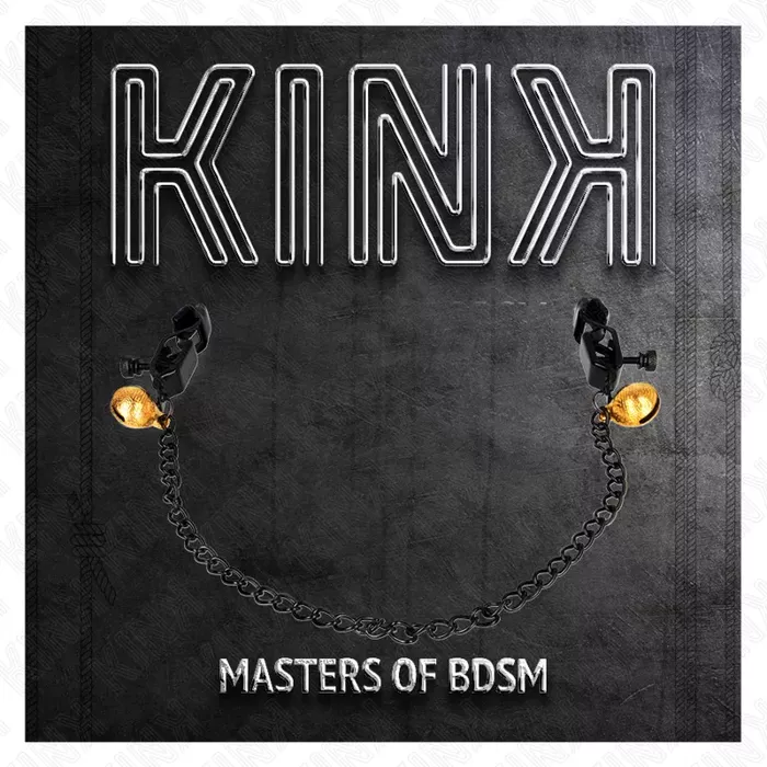 KINK Flat Chain krūšu skavas ar zvaniņu Photo 5