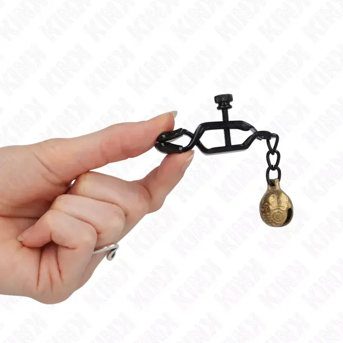 Krūšu gredzeni KINK Bell Jaw style 7 cm Photo 4