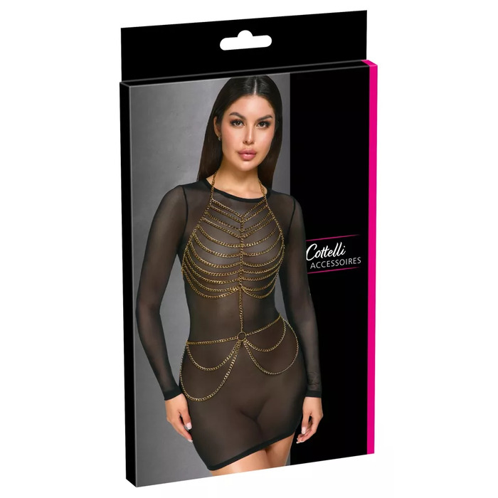 Body Chain Gold 24504456001 - Cottelli Collection Photo 1