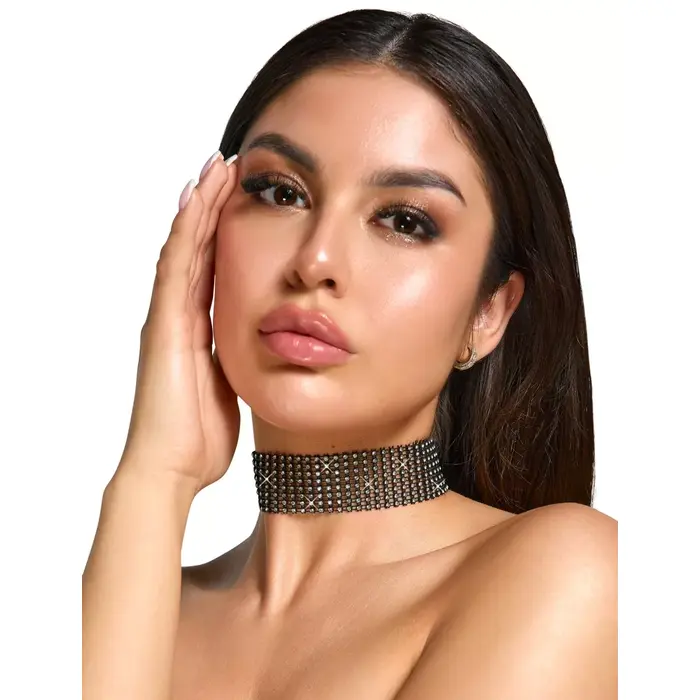 Чокер Cottelli Collection Rhinestone Choker Photo 2