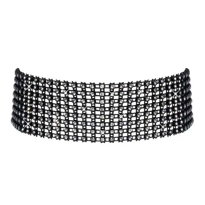 Чокер Cottelli Collection Rhinestone Choker Photo 4