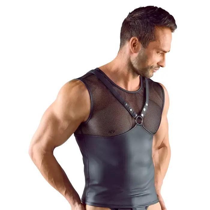 Men's sleeveless chest-harness shirt Svenjoyment 21618771751 Photo 2