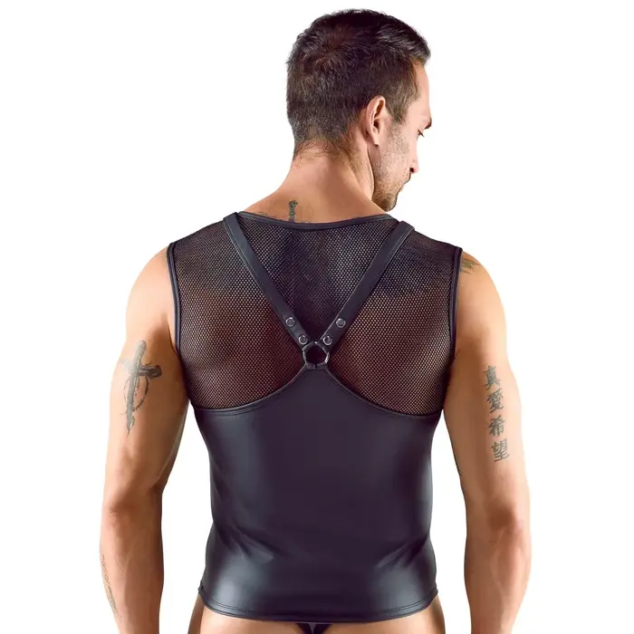 Men's sleeveless chest-harness shirt Svenjoyment 21618771751 Photo 4