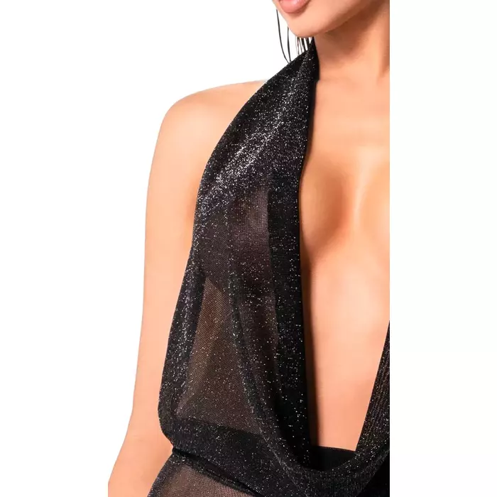 Noir Bodie Tulle тюлевый комбинезон женский M Photo 5