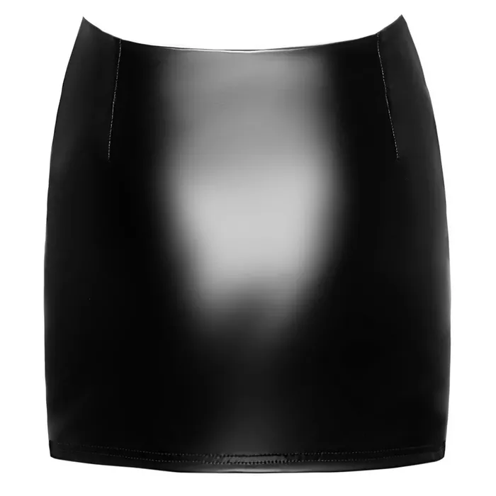 Юбка-подвязка Noir XL — мини-юбка powerwetlook Photo 8