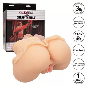 Masturbators CalExotics The Peep Show Girl Double Realistic — divkāršs ieeja, mīksts reālistisks materiāls