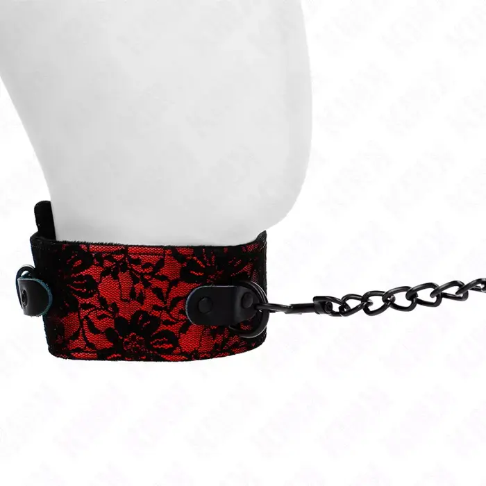 Leather belt necklace KINK COLLAR & GAG 105 cm Photo 4