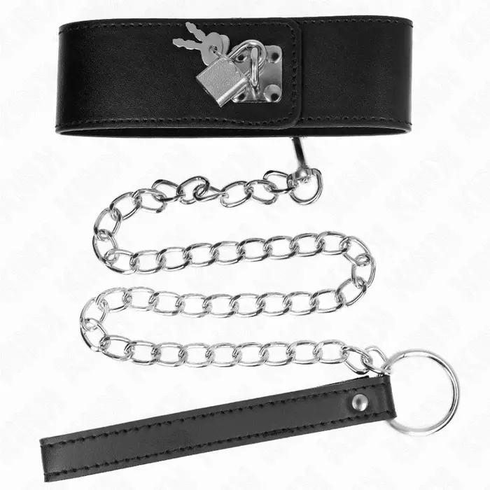 Ошейник-ожерелье KINK COLLAR & GAG — 65 см, регулируемый ремешок Photo 4