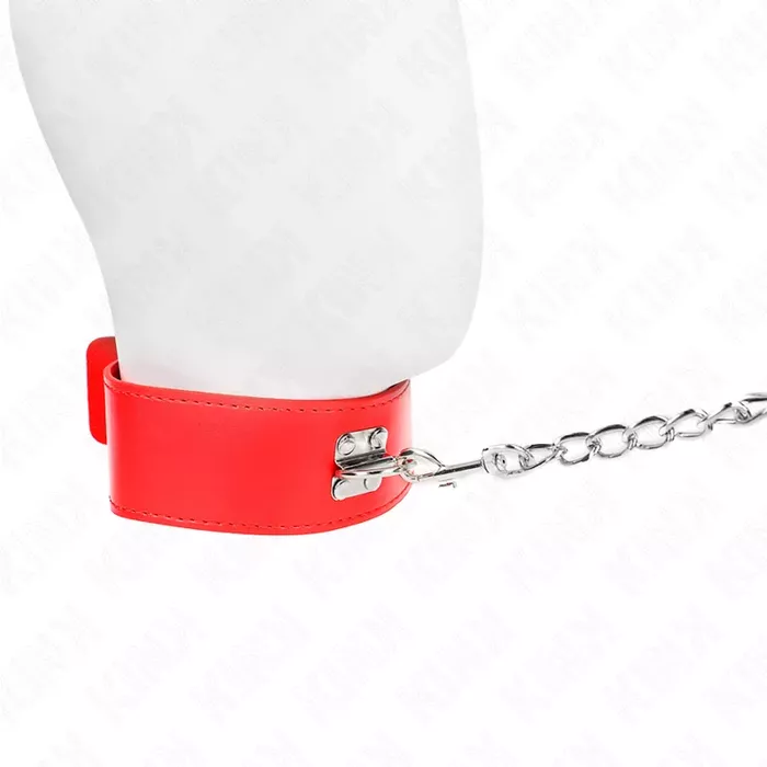 Necklace-style belt KINK COLLAR & GAG — 65 cm, adjustable Photo 5