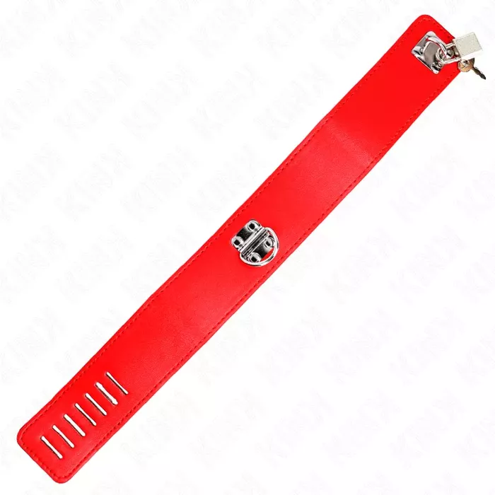 Necklace-style belt KINK COLLAR & GAG — 65 cm, adjustable Photo 6