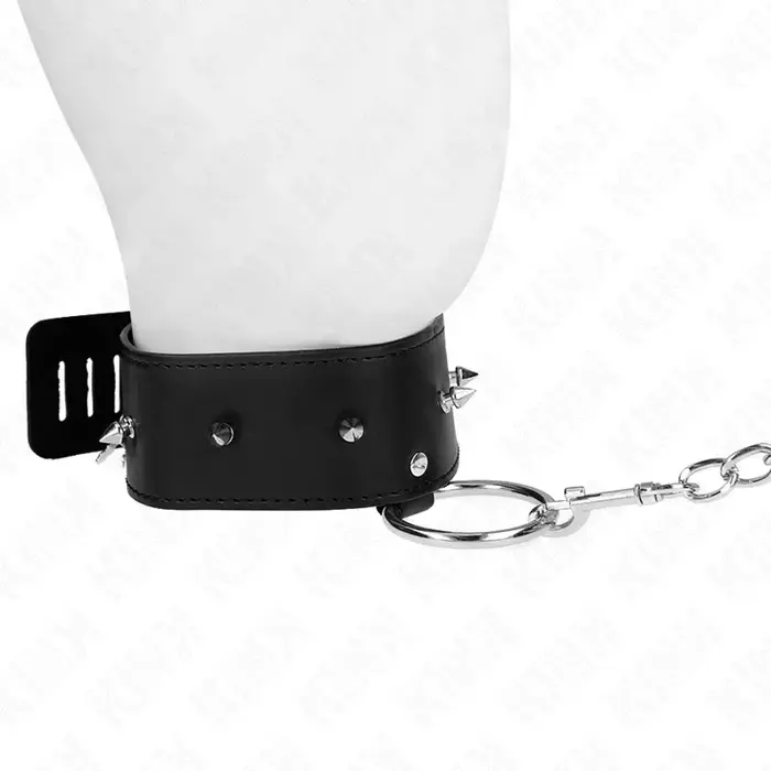 KINK COLLAR & GAG model 2 apkakles un pavadones komplekts Photo 3