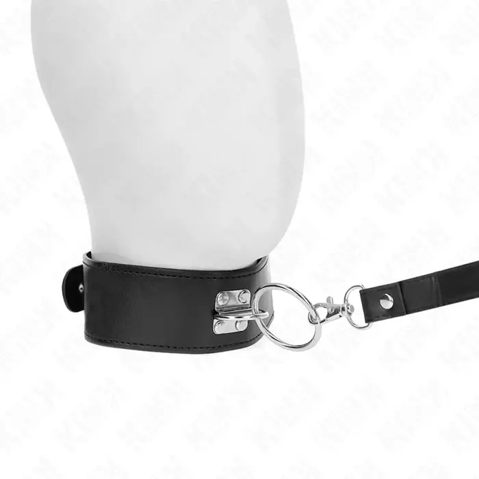 Leash and collar set KINK COLLAR & GAG — 116 cm / 50x5 cm Photo 2