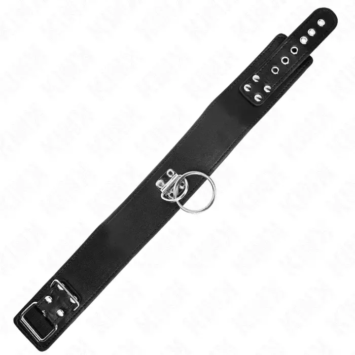 Leash and collar set KINK COLLAR & GAG — 116 cm / 50x5 cm Photo 6