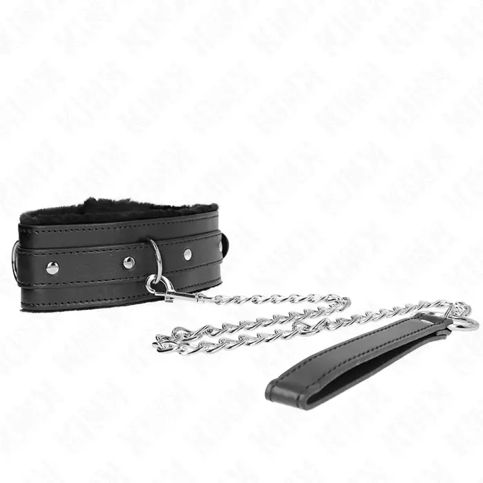 Collar with Leash 65 cm — KINK COLLAR & GAG Photo 3