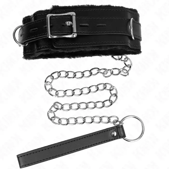 Collar with Leash 65 cm — KINK COLLAR & GAG Photo 5