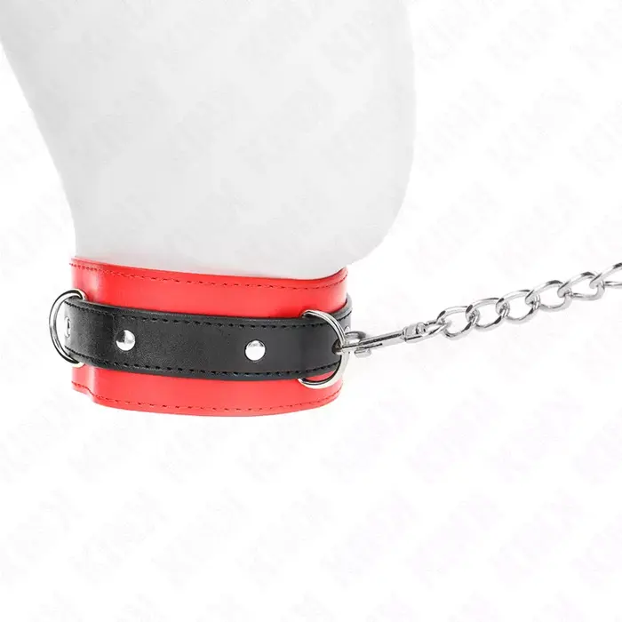 Collar KINK COLLAR & GAG with 65 cm belt Photo 2
