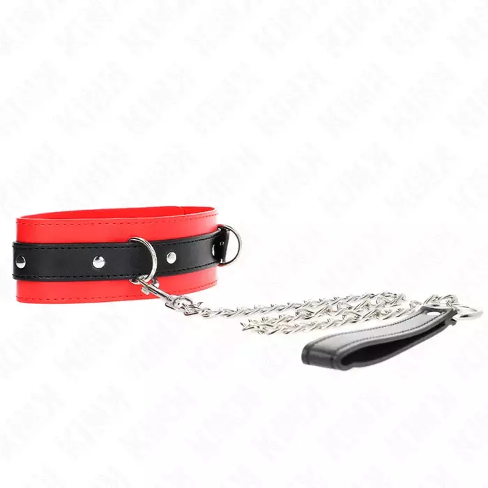 Collar KINK COLLAR & GAG with 65 cm belt Photo 3