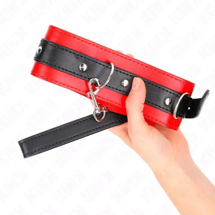 Collar KINK COLLAR & GAG with 65 cm belt Photo 4