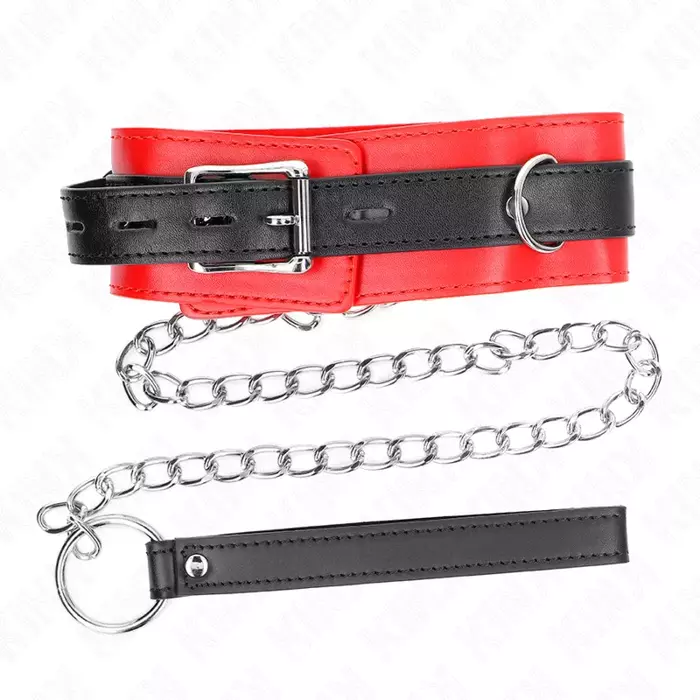 Collar KINK COLLAR & GAG with 65 cm belt Photo 5