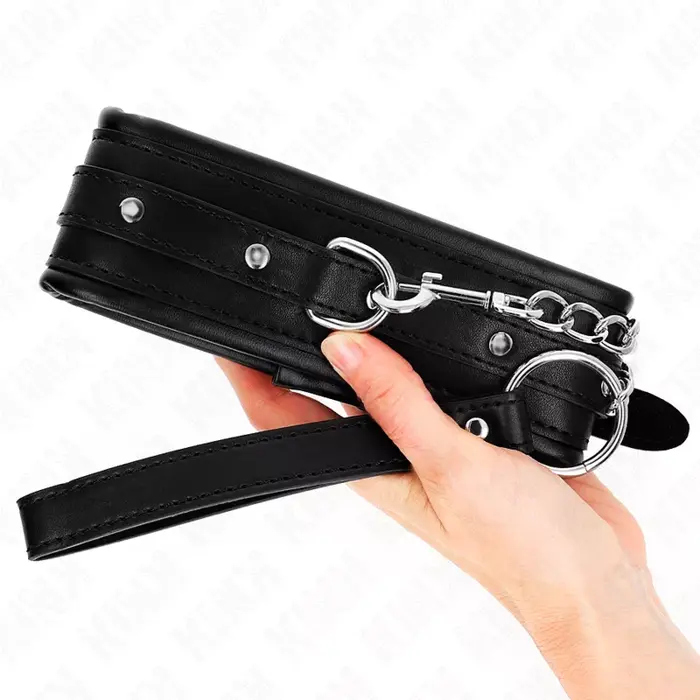 Ожерелье KINK COLLAR & GAG — ремешок с пряжкой, 65 см Photo 4