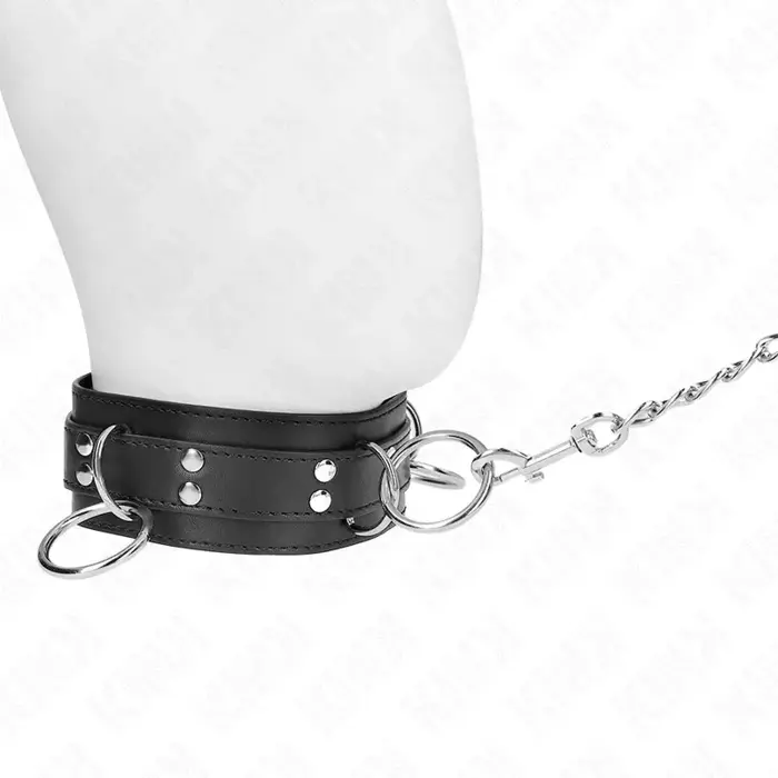 Collar KINK COLLAR & GAG 3-ring necklace 80 cm Photo 2