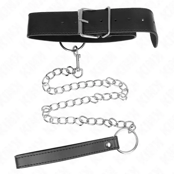 KINK COLLAR & GAG Model 4 regulējamais kakla siksna 36–43 cm Photo 5