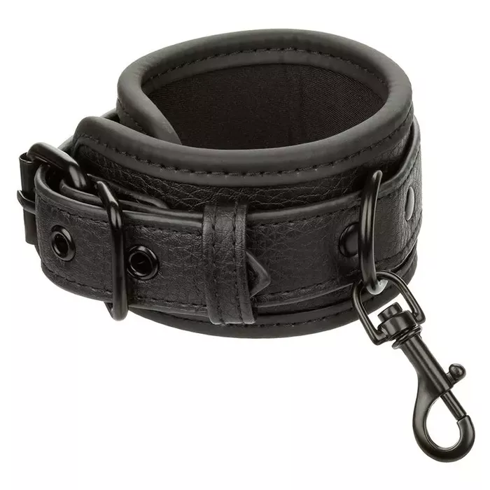 Leather wrist cuffs CalExotics Nocturnal — adjustable Photo 3