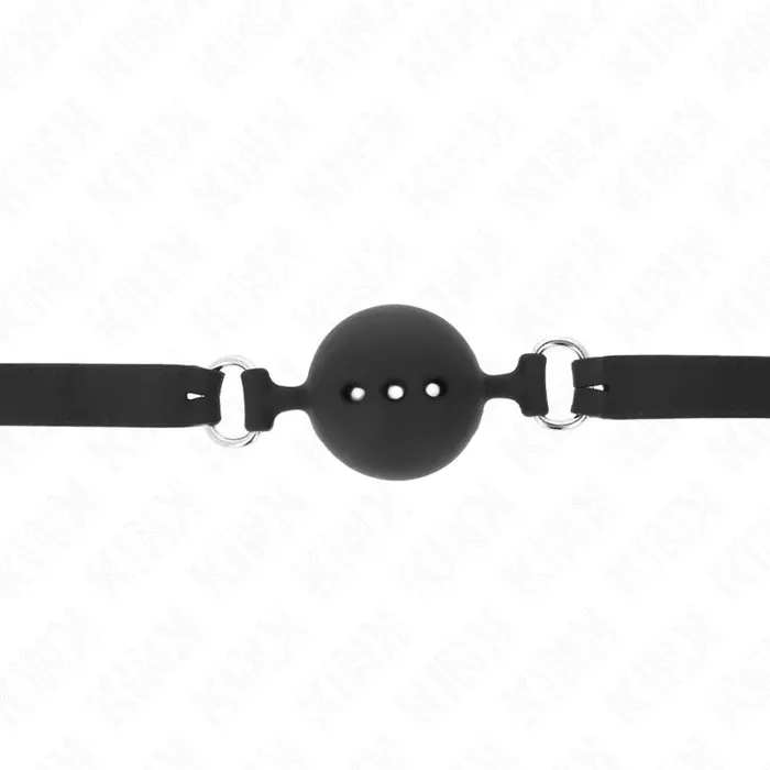 Kuksis KINK COLLAR & GAG 4,5 cm silikona bumbiņa Photo 4