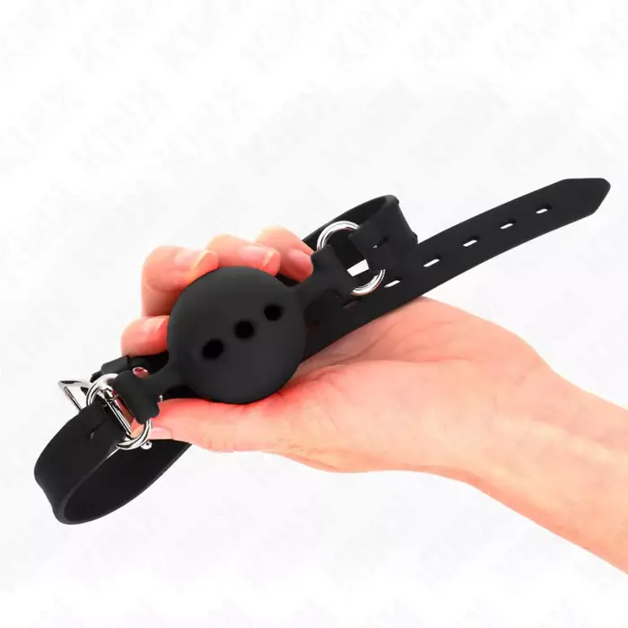 Silikona kļuoks KINK COLLAR & GAG 5 cm L Photo 3