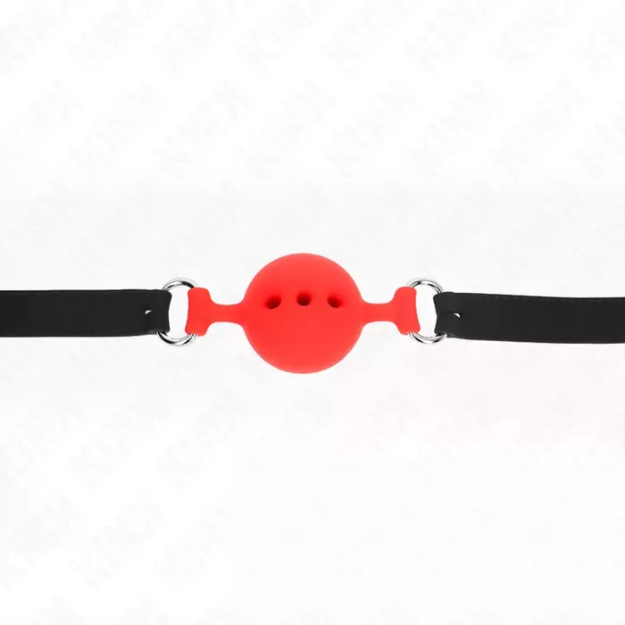 KINK COLLAR & GAG pilnīgi silikona knaibles 55×2 cm Photo 4
