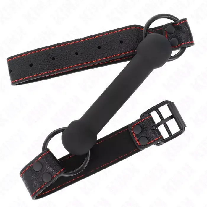 Kaula kīlijs KINK COLLAR & GAG, regulējams 41–57 cm Photo 2