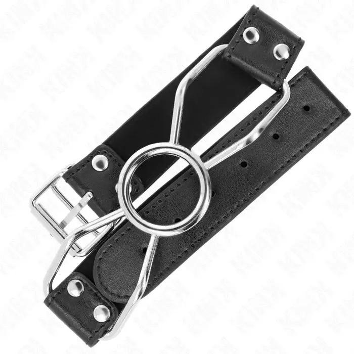 Mutes žņaudzējs KINK COLLAR & GAG SPIDER izm. S Photo 2