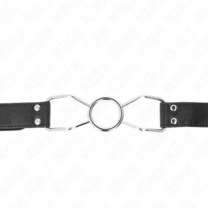 Mutes žņaudzējs KINK COLLAR & GAG SPIDER izm. S Photo 3