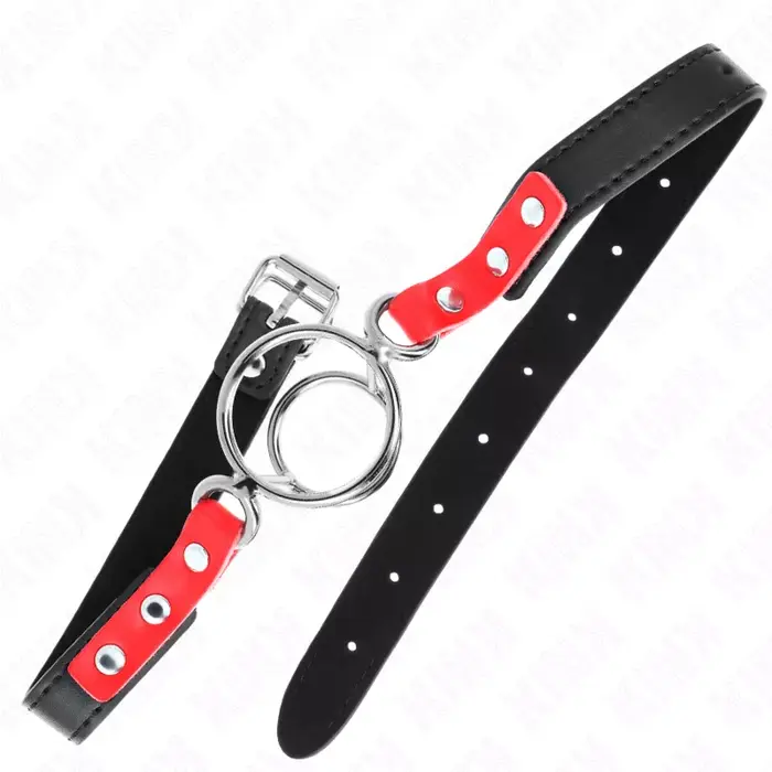 Gag KINK COLLAR & GAG — O-rings 4 / 4.8 cm Photo 2