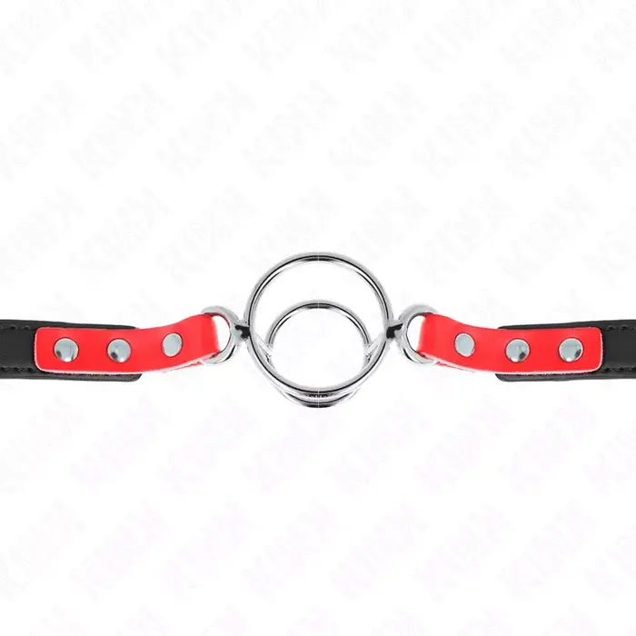 Gag KINK COLLAR & GAG — O-rings 4 / 4.8 cm Photo 4