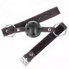 KINK Hollow Hard Black Ball Gag Model 2 Photo 2