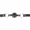 KINK Hollow Hard Black Ball Gag Model 2 Photo 4