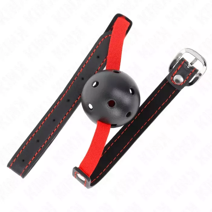 Rokudzens KINK COLLAR & GAG ciets mutes 4,5 cm Photo 2