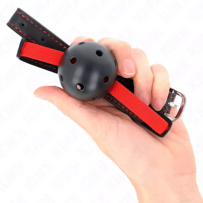 Rokudzens KINK COLLAR & GAG ciets mutes 4,5 cm Photo 4