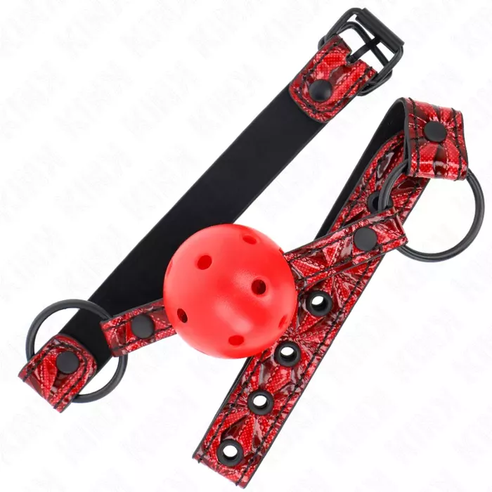 Кляп KINK COLLAR & GAG шар 4,5 см модель 1 Photo 2